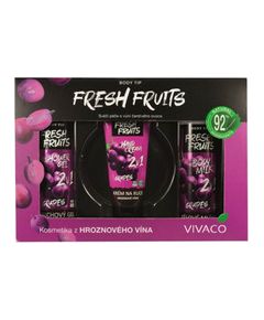 Vivaco Gift box of cosmetics with grape wine Smaržas - NESAKĀRTOTS