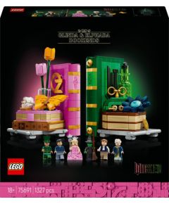 LEGO Wicked Podpórki pod książki z Glindą i Elphabą (75691)