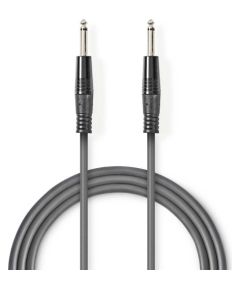 Kabelis Nedis 6.35mm - 6.35mm 1.5m Проводa