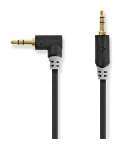Kabelis Nedis AUX 3.5mm - 3.5mm Angled 1m Проводa