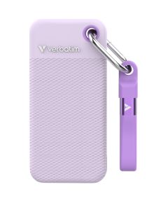 Ārējais SSD Verbatim Pocket Purple 1TB USB-C Ārējie cietie diski HDD SSD