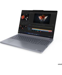 Lenovo ThinkBook 16p G6 ADR Luna Grey 16 " IPS WQXGA 2560 x 1600 pixels Anti-glare AMD Ryzen 9 8940HX 32 (2x16GB) GB SO-DIMM DDR5 Solid-state drive capacity 1000 GB NVIDIA GeForce RTX 5060 Graphics GDDR7 8 GB Windows 11 Pro 802.11be Bluetooth version 5.4  Portatīvie datori