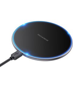 Wireless charger Borofone BQ3 Pro 15W black Bezvadu telefonu lādētāji