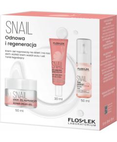FLOS ZEST ŚW Snail Krem d/tw+Krem p/oczy+Tonik Smaržas - NESAKĀRTOTS