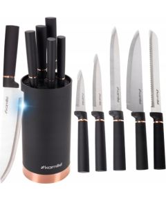 Nažu komplekts ar statīvu, 6 gab., 7625, Kamille Naži