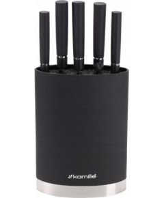 Nažu komplekts ar statīvu, 6 gab., 7620, Kamille Naži