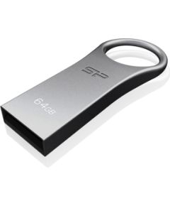 Silicon Power Firma F80 16 GB USB 2.0 Silver USB Flash atmiņas