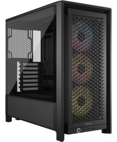 Corsair FRAME 4000D RS ARGB Midi Tower Black Корпуса
