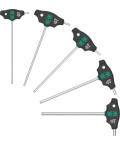 Skrūvgriežu komplekts Wera WE05136070001; Hex-Plus; 5 gab. Skrūvgrieži