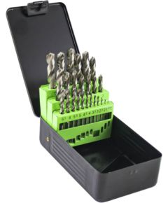 Metāla urbju komplekts HSS 4341 1 13mm, 25 gab., JBM