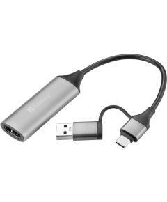 Sandberg 136-70 HDMI Capture Link to USB-C/A Adapteri