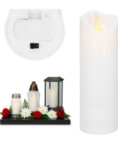 LED svece Springos HA7555, 15 X 5 CM Ziemassvētku lampiņas, LED virtenes