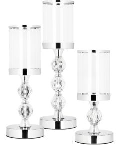 Dekoratīvo svečturu komplekts Springos CA1465, 3 gab. Sveces un svečturi