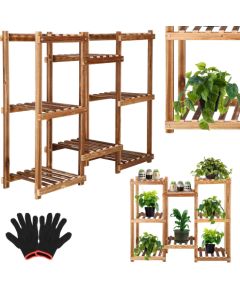 Koka plaukts puķēm Springos GA0198 Plaukti  