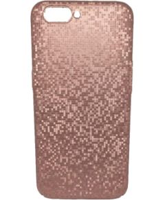 GreenGo Apple  iPhone 7/8 Squares Case Rose Gold Neoriģinālie Maciņi