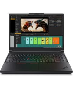 Lenovo ThinkPad P16 G3 Black 16 " IPS WUXGA 1920 x 1200 pixels Anti-glare Intel Core Ultra 7 255HX 32 (2x16) GB SODIMM DDR5 Solid-state drive capacity 1000 GB NVIDIA RTX PRO 2000 Blackwell Generation GDDR7 8 GB Windows 11 Pro 802.11be Bluetooth version 5. Ноутбуки
