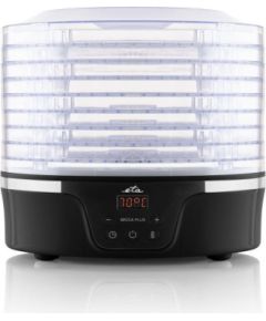 ETA Food Dryer Power 380 W Number of trays 8 Integrated timer Black Dārzeņu Tvaicētāji un Žāvētāji