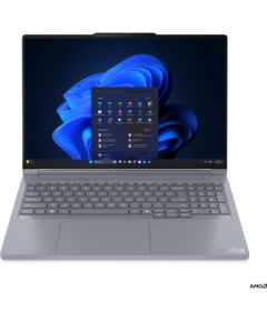 Lenovo ThinkBook 16p G6 ADR Luna Grey 16 " IPS WQXGA 2560 x 1600 pixels Anti-glare AMD Ryzen 9 8940HX 32 (2x16GB) GB SO-DIMM DDR5 Solid-state drive capacity 1000 GB NVIDIA GeForce RTX 5060 Graphics GDDR7 8 GB Windows 11 Pro 802.11be Bluetooth version 5.4  Portatīvie datori