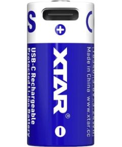 Xtar Battery 16340 / R-CR123 3,7V Li-ion 900 mAh Baterijas un akumulatori