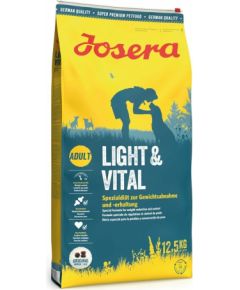 JOSERA Light & Vital - dry dog food - 12,5 kg Suņu barība