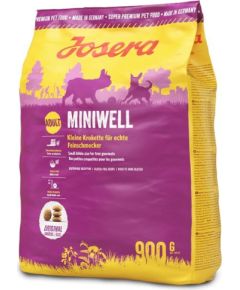 Josera MINIWELL 900 g Adult Suņu barība