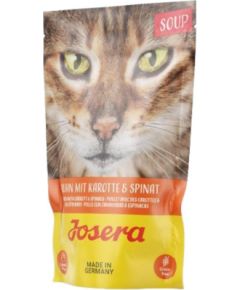 JOSERA Chicken soup with carrots and spinach - wet cat food - 70 g Kaķu konservi