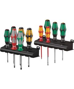 Skrūvgriežu komplekts Wera WE05347106001; Kraftform XXL 3; SL; PH; SQ; 11 gab. Skrūvgrieži