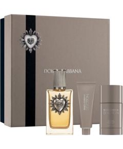 Dolce & Gabbana Devotion Pour Homme Dárková sada EDP 100 ml, deostick 75 g a sprchový gel 50 ml 100ml Парфюмерные наборы