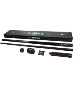 Billiard Cue, Pool, EVO Luna Maxbing Edition, Malachite Eclipse Full Set, 12.5mm, 38x10 Jaunumi - Sports