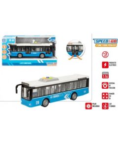 Speed & Go Autobuss ar skaņu un gaismu (durvis atvērās, inercija) 28 cm CB49808 Mašīnas un piederumi