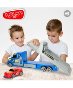 Molmo Toys Авто трейлер с машиной, инерция 36 cm CB47280 Машины и аксессуары