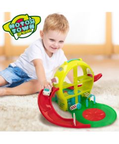 Speed & Go Autostāvvieta mazuļiem Motor Town ar  plastmasas mašīnu no 18 men. CB46811 Mašīnas un piederumi
