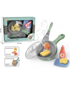 Adar Cepšanas panna ar brokastu komplektu (baterijas) 31x26 cm 612020 Bērnu rotaļu mēbeles