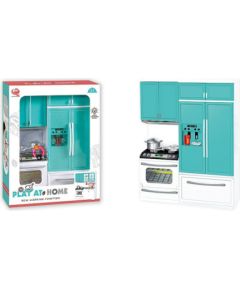 Adar Virtuves leļļu mebeļu komplekts ar piederumiem (skaņa, gaisma) 567467 Bērnu rotaļu mēbeles