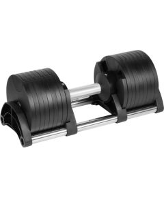 Hantel żeliwny regulowany automat 36 kg, skok co 2kg, REBEL ACTIVE Jaunumi - Sports