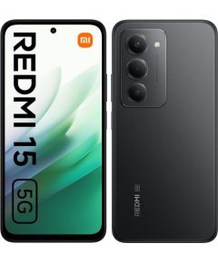 Xiaomi Redmi 15 5G Смартфон 8GB / 256GB Black Мобильные телефоны