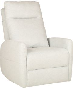 Recliner armchair KATY with electric mechanism and massage function, bluish white Jaunumi -Dārzam
