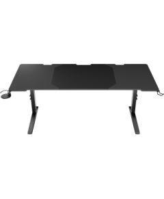 Genesis Modular Gaming Desk Holm 180 RGB Anthracite Black Gaming krēsli