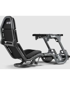 Next Level Racing Steel Racing Simulator Cockpit F-GT Pro Formula and GT Grey Edition Grey Gaming krēsli