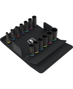 Uzgriežņu galviņu komplekts Wera 05005581001; 3/8''; 13 gab. Mehāniskie instrumenti