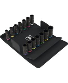 Uzgriežņu galviņu komplekts Wera 05005580001; 3/8''; 14 gab. Mehāniskie instrumenti