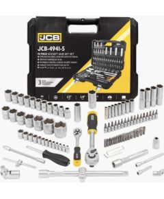 Instrumentu komplekts JCB 4941-5; 1/4''; 1/2''; 94 gab. Mehāniskie instrumenti
