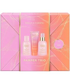 Baylis & Harding Pamper Trio Body Gift Set ( Jojoba, Vanilka & Mandlový olej ) - Sada péče o tělo Smaržas - NESAKĀRTOTS