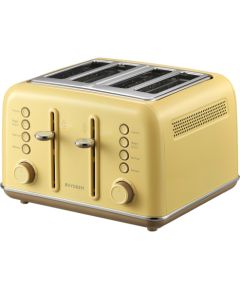 BUYDEEM 4 Slice Toaster, model DT640E, color Mellow Yellow, EU Sendviču - Karstmaižu tosteri