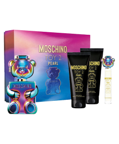 Moschino Toy 2 Pearl Gift Set EDP 100 ml, body lotion 100 ml, shower gel 100 ml and miniature EDP 10 ml 100ml Парфюмерные наборы