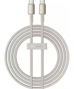 Baseus Tungsten Gold USB-C uz USB-C 100W Vads 2m Data USB kabeļi