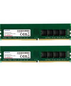 ADATA DDR4 - 16GB - 3200 - CL - 22 (2x 8 GB) dual kit, RAM (green, AD4U32008G22-DTGN, Premier) RAM Operatīvā atmiņa