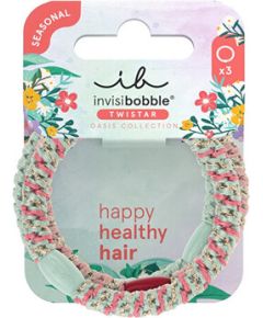 Invisibobble Twistar Oasis Mint Braids - Gumička 3 ks Smaržas - NESAKĀRTOTS