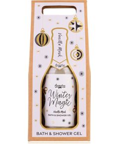 Accentra Winter Magic Vanilla Musk Bath & Shower Gel - Sprchový a koupelový gel v dárkové krabičce 180ml Ķermeņa kosmētika