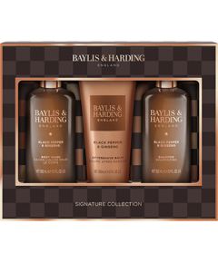 Baylis & Harding Men Hair & Body Care Set ( Černý pepř & Ženšen ) - Dárková sada péče pro muže Smaržas - NESAKĀRTOTS